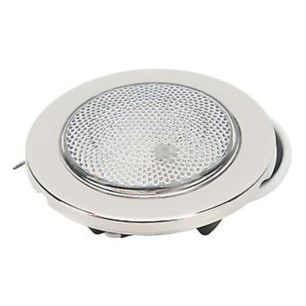 Innvendig takbelysning for tilhenger, 3-tommers 12V LED Dome RV Taklampe LED Dome Light skreddersydd for perfeksjon