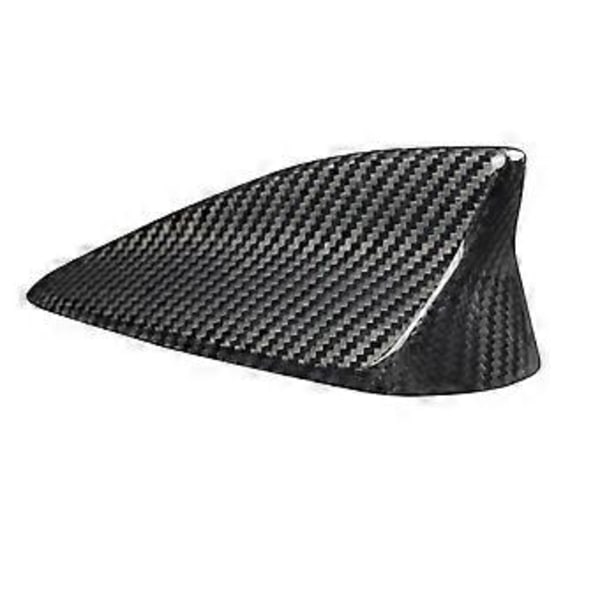 Karbonfiber Bilfinne Antenne Deksel Klistremerke Trim for 3 Axela -3 -4 -5 -8