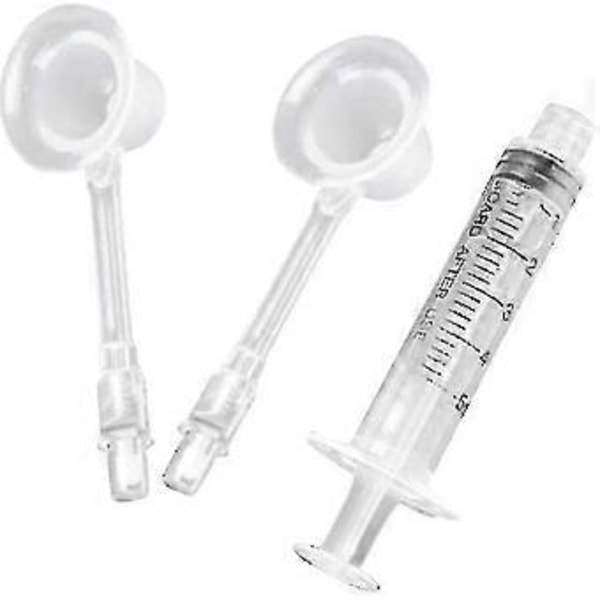 2 stk. Brystvortekorrektor Aspirator Amming Sugekopp For Flate Inverterte Brystvorter (hy)