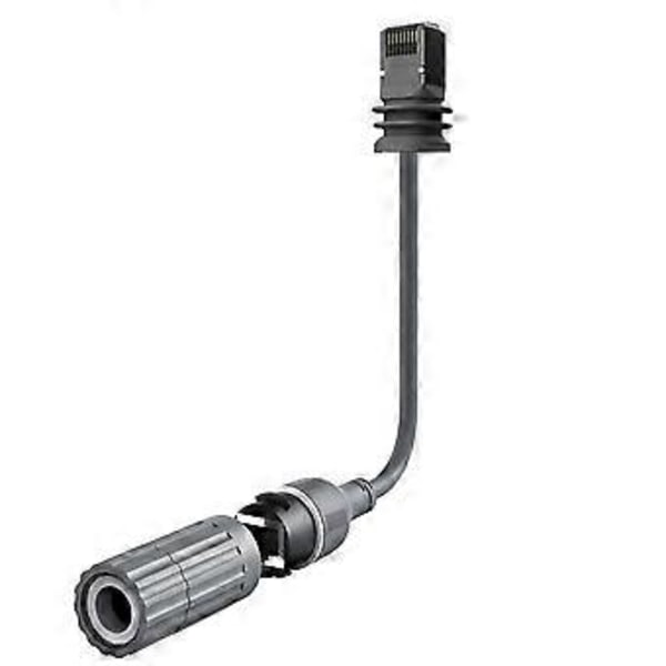 Til rektangulær Satellite Gen3 V3 erstatningskabeladapter til kabel RJ45 Ethernet hun-stik