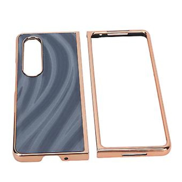 Mobilskal Nano Elektroplätering Repsäkert Galaxy Textur Vikbart Telefonskydd för Samsung Galaxy Z Fold 4 Blå