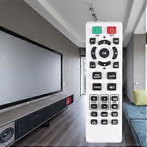 Älykäs projektorin kaukosäätimen korvaaja Benq RS3355 ES6540 SP2535X SP2535S/H -projektorille, langaton mediasoitin