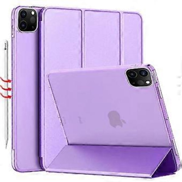 Lämplig för ipad10 generation mini6 skyddsfodral air4 hård botten mjuk kant ipad 10.2 skyddsfodral transparent botten vit isblå IPAD