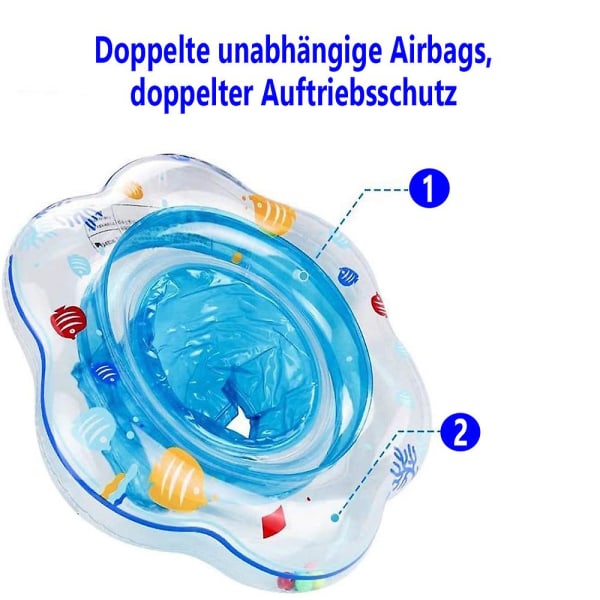 Baby simring, simstol för småbarn, baby simhjälpmedel med simstol, barn simring från 6 månader till 3 år