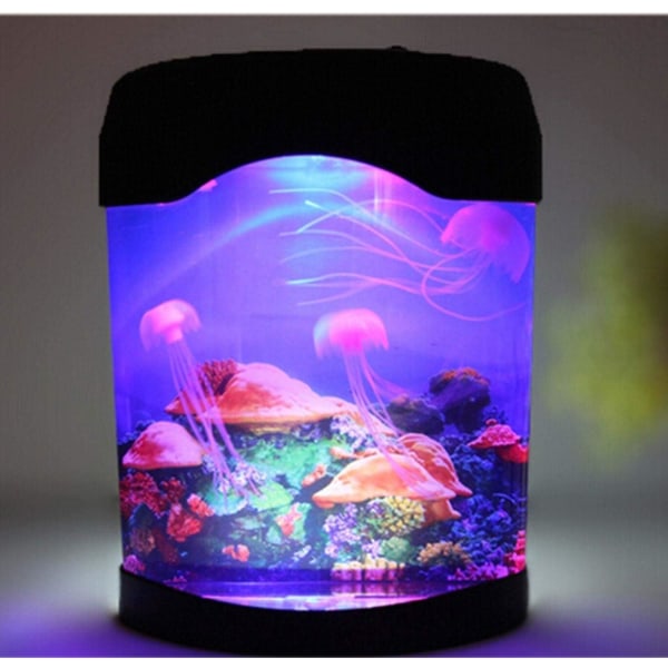 Led kunstig manet akvarium belysning manet dekorasjon fisketank nattlampe