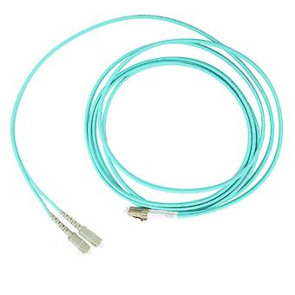 Optisk kabel LC UPC SC UPC MultiMode DualCore Optisk Fiber for Dataoverføring.