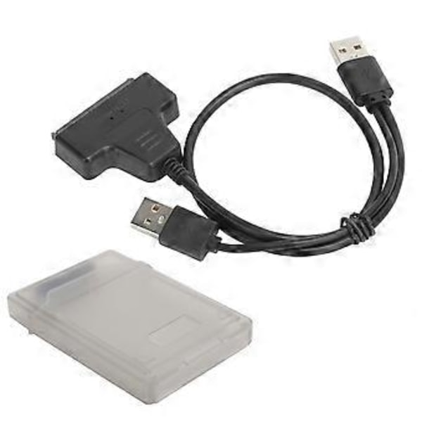 Kaksois-USB-sovitin, kiintolevysovitinkaapeli, kiintolevysovitinkaapeli, Plugin SATA -sovitinkaapeli, ammattimaisesti valmistettu