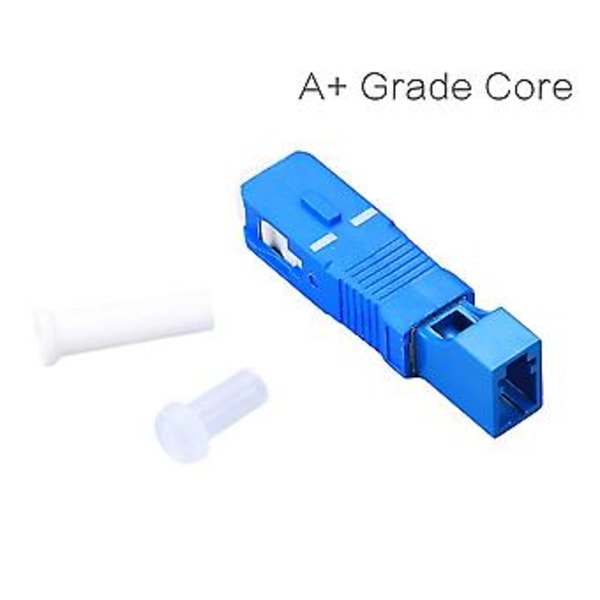 Optisk utstyr verktøy Lc Fe til Sc Hybrid Flan Singlemode 9/125 Sm Optisk Fiber Adapter