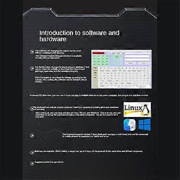 3 Taster Makroprogrammering Mini Tastatur for Photoshop Gaming Hotswap Programmering Tastatur Kopier Lim Inn Macropad Hvit Type B