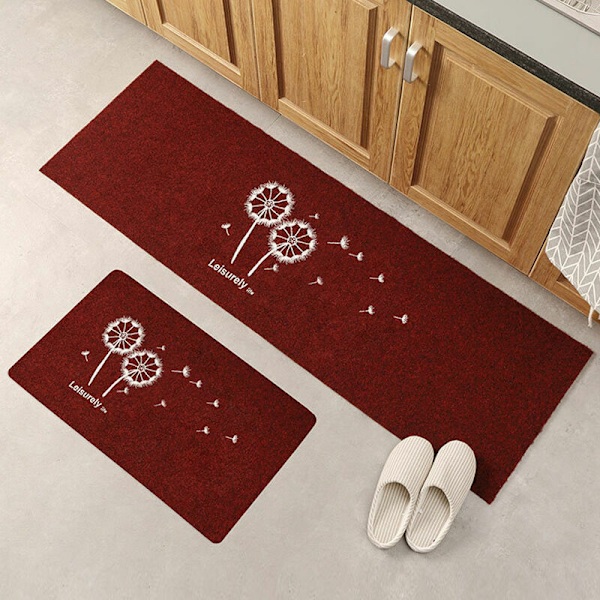 Halkskyddad köksmatta absorberande badrumsmatta matta för främre diskbänk sovrum vardagsrum badrum （4060cm+12040cm）