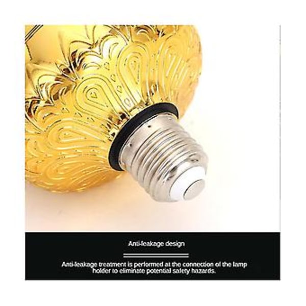E27 Glödlampa Roterande LED-lampa Stroboskop För Ps- RGB Boll Strob