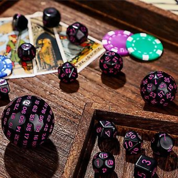 15 kpl Hedral Dnd Noppasarja D3-d100 Sphal Rpg Noppasarja Roolipöytäpeliin