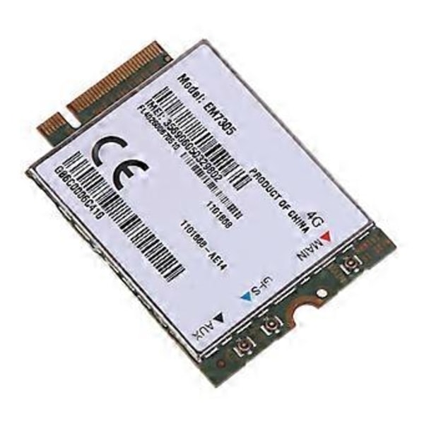 Sierra Wireless EM7305 NGFF M.2 4G Modul LTE WWAN Kort Trådløs WiFi Adapter til Dell3340 E5250 E5450 E5550