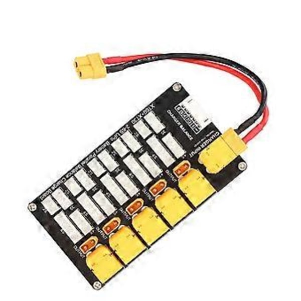 Lipo Batteriladdningskort Parallell XT30 XT60 Kontakt 26S Litiumbatterier för IMAX B6 Laddare