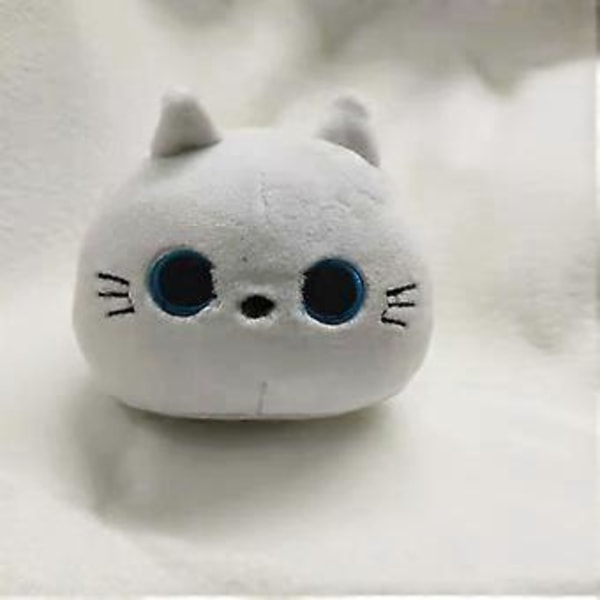 Direktförsäljning från fabrik mjuk svart katt kreativ plysch Barnens dag söt söt katt super söt kudde säng svart 30CM340g