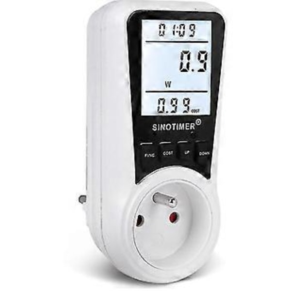 Msbd Dds109l Digital Energimätare Wattmeter Övervakningsenhet Effekt Elektricitet Kwh Effektmätningsanalysator Fr (hy)