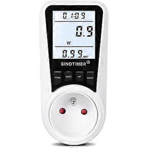 Msbd Dds109l Digital Energimåler Wattmeter Overvågningsenhed Strøm Elektricitet Kwh Strømmålingsanalysator Fr (hy)
