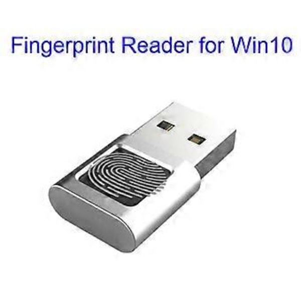 USB Fingeravtrycksläsare Modul Enhet Biometrisk Skanner för Windows 10 Bärbara Datorer Nyckel USB-gränssnitt