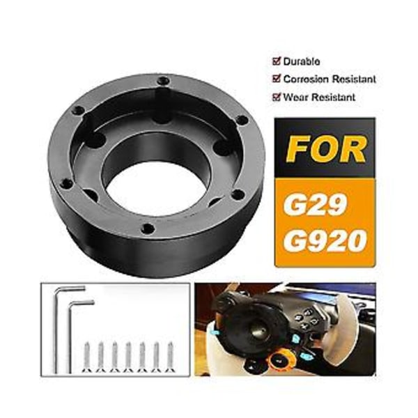 For G29 70mm Adapterplate for 13-tommers ratt PCD Racing Car Game Modificat-