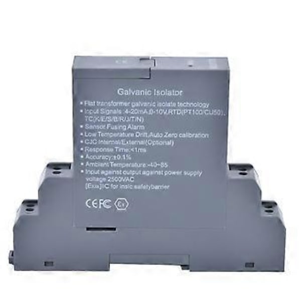 GLC Spännings- och Strömsignal Isolator Sändare 1 In 1 Ut Pluggbart Kraftfördelare DC0-10V