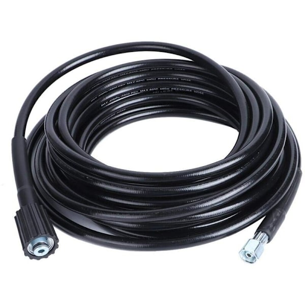 Pressure Washer Hose, M14xM22 Thread Cleaning Hose 10m, Industrial Garage for Car Cleaning Company