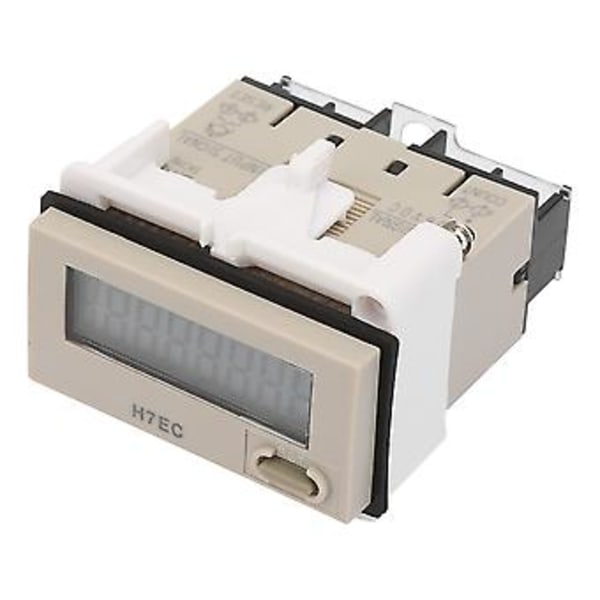 H7EC NV DC 3-36V Digital Elektrisk Räknare Totalisator med 8-siffrig LCD-display