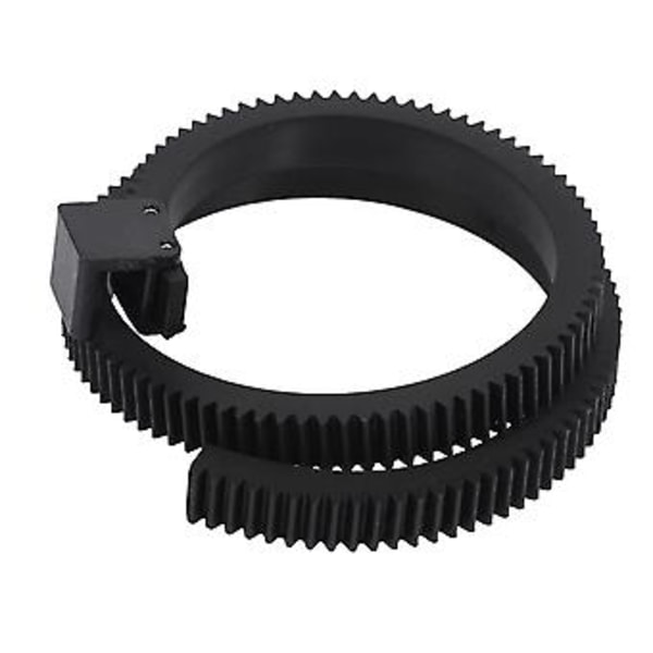 Följ Fokuseringsväxel Driven Ring Belt DSLR-objektiv För 15mm Stångstöd Alla DSLR-kameror