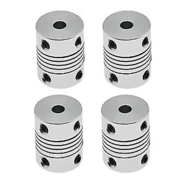 4 stk 5x5mm Koblingsakselkobling For Rc Børsteløs Elektrisk Tilkobling S Tilbehør