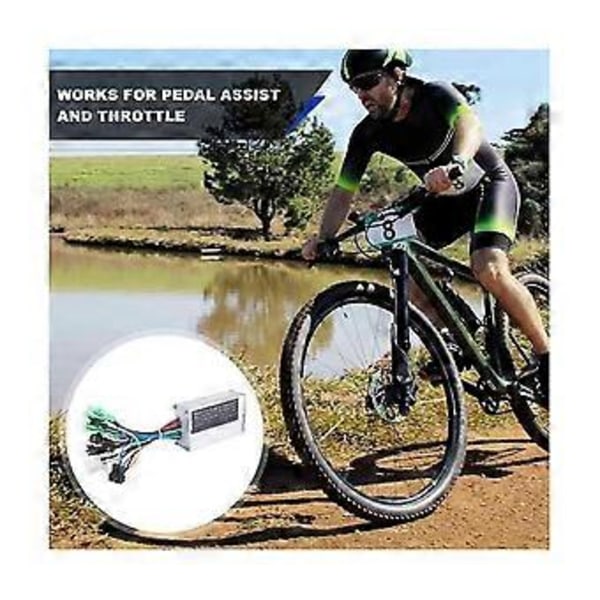 1 stk 36V 17A 250W/350W Motor Kontroller E-sykkel Børsteløs Hastighetskontroller
