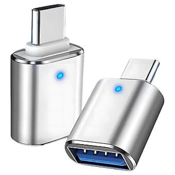 2st USB C till USB Adapter, USB Typ C till USB 3.0 Adapter för Pro och Typ C Enheter