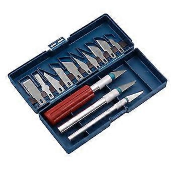 Hobbyknivsett Skarp Barberkniv Verktøy Gravering Presisjons Håndverkskniv