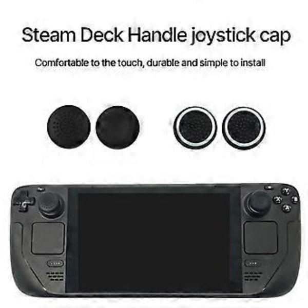 1 Set Pölysuojaverkko Näppäin-suojatarrat Kosketuslevyn Suojatarrat Peukalosauvan Suojuksilla Steam Deckille