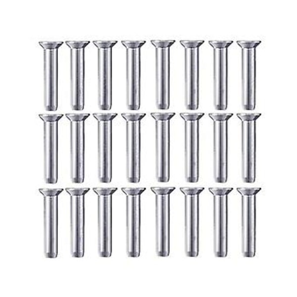 24-pack 316 Rostfria Handpressningsprofiler För 1/8in Vajerräcken, Däckräcken, Ledstänger