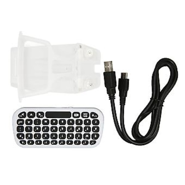 Ohjainnäppäimistö Ammattikäyttöön Chat Vioce Langaton Bluetooth-ohjaimen Näppäimistö Klipsipidikkeellä PS5-ohjaimelle