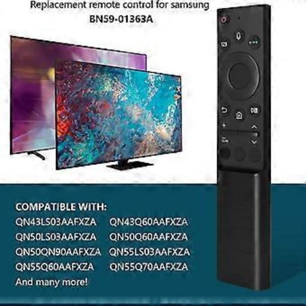 BN59-01363A TV-fjärrkontroll för Samsung QLED TV Smart TV GU43AU7179 UE43AU7172