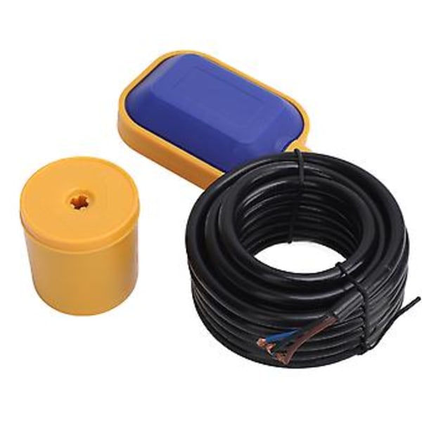 Sump Pumpe Flottørbryter Automatisk ABS Vanntank Kontrollbryter for Vanntårn AC110 Eller 220V med 5m Kabel