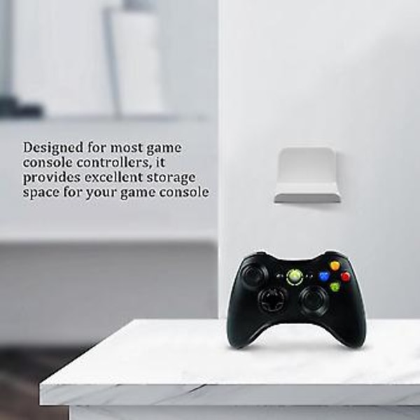 Väggmonterat hörlursställ headsethållare krokställ för spelkontroller, kablar, gamepad, U
