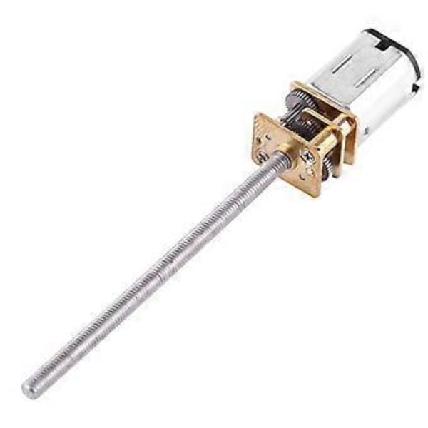 6V Växelmotor med Lång M3*55MM Gängad Utgående Axel (30RPM)