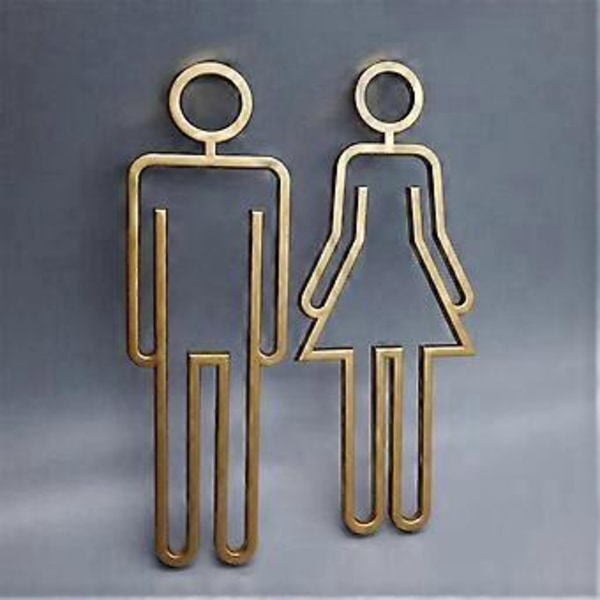 Tips WC-kyltti Pesuhuoneen oven seinätarra WC Kylpyhuone Opastekyltti Taide Hotelli Kodin sisustus Musta B