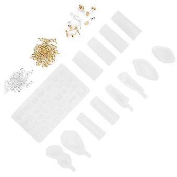Professionell Örhänge Form Set - DIY Smyckestillverkningskit med Ögleskruvar