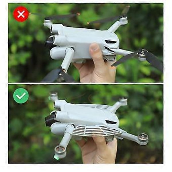 Til Dji Mini 3 Pro Håndbeskytter Finger Palm Board Drone Starthegn Beskyttelse Dæm-plade Til Dji Mini 3 Drone Tilbehør