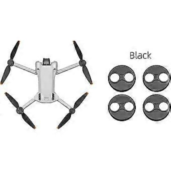 För Dji Mavic Mini 3 Pro Motorskydd Aluminium Skyddskåpa Drönartillbehör Dammtät Vattentät Fodral Skyddsram, svart