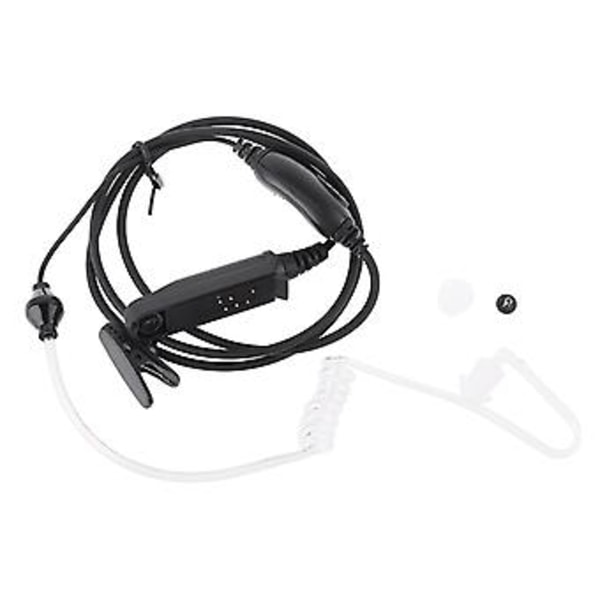 Holdbart luftakustisk rørheadset til BaoFeng UV-9R 9700 A-58 Walkie Talkie