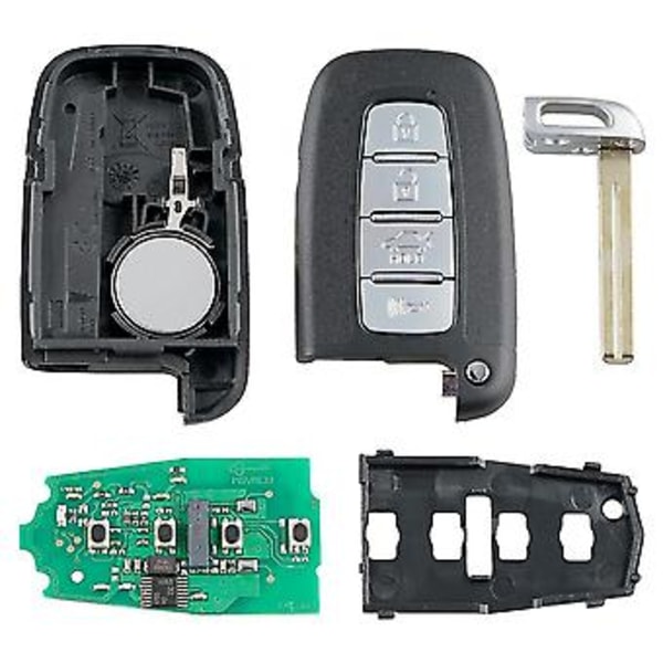 Auton kaukosäätimen avain 4 painiketta sopii 43hz Sy5hmfna04