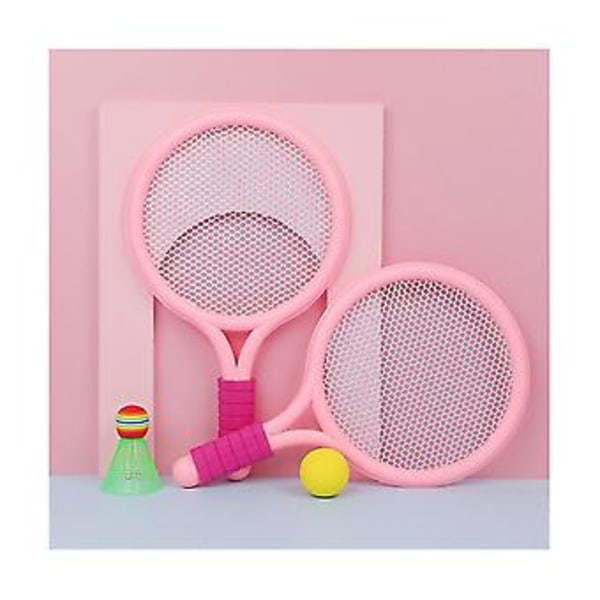 1 Set Lila Ur Beach Tennis Badminton Racket Set Utomhussporter Mini Badmintonracket