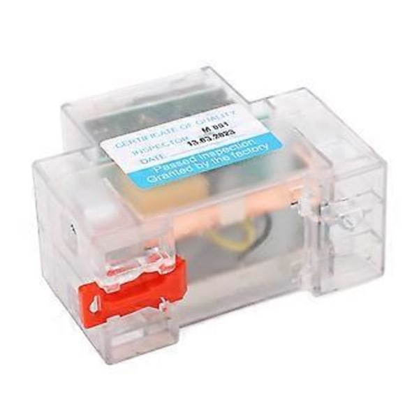 Energimätare 2P Enfas DIN-skena Elförbrukningsmätare Bakgrundsbelyst LCD-display Effektmätare 230V