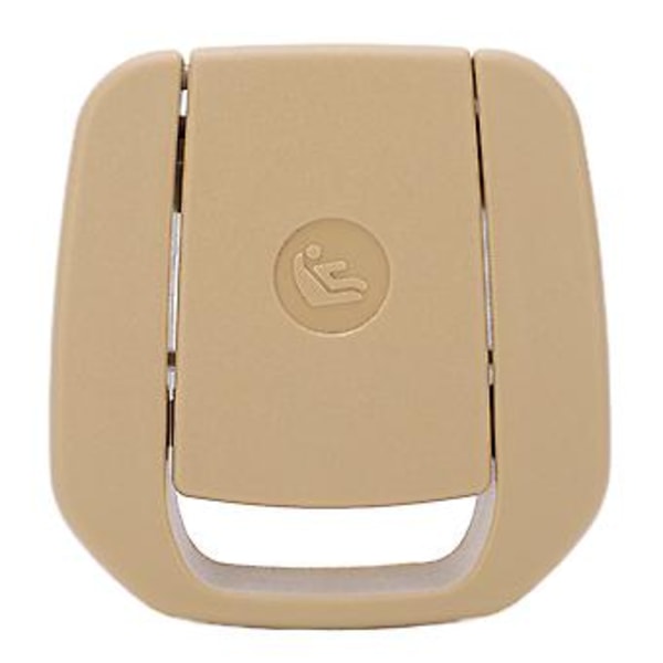 Bakre Barnstolsankare Skydd Bakre Rad ISOFix Slot Trim Knapp Ersättning för 1 Serie Beige