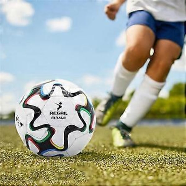 Professionel Størrelse 5 Fodbold Tykkere Holdkampbolde Maskinsyet Fodbold Træningsbolde