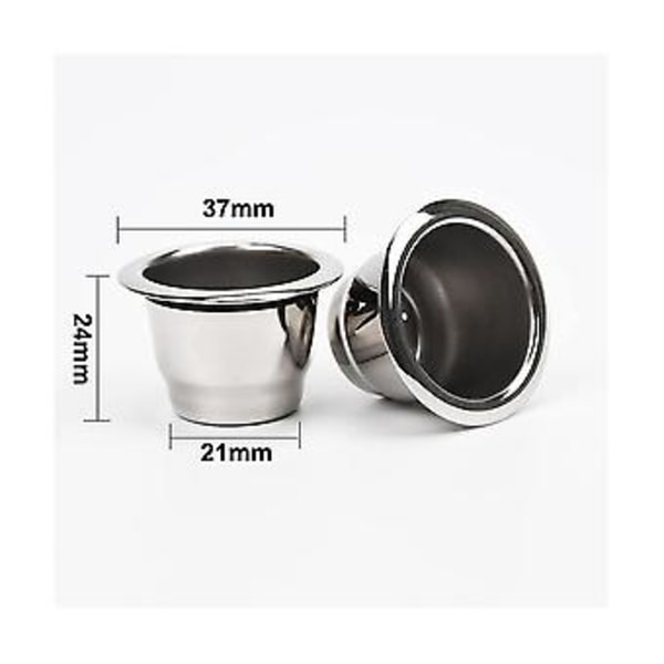 Återanvändbara S För Line 6st Able Espresso Pods Mindre Stål Pods
