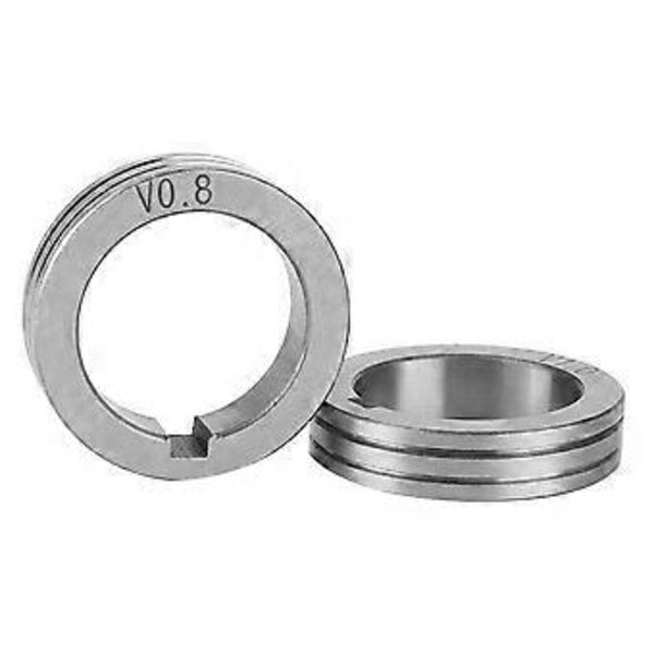 30mm/1.18in Trådmatarrulle 0.8/1.0/1.2 Svetstrådsmatningshjul för Binzel (0.8mm)